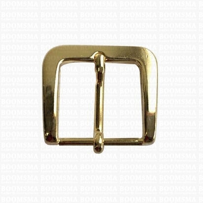 Belt buckle 30 mm gold 30 mm  - pict. 1