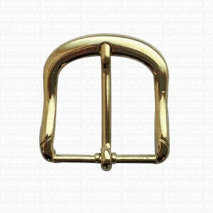 Belt buckle 35 mm gold 35 mm (ea) - pict. 1