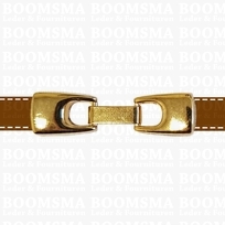 Bracelet clasps gold 10 mm (hook)