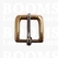 Brass buckle with stainless steel pin Messing Roller Buckle 28 mm - pict. 1