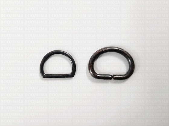 D-ring unwelded nearly black - pict. 3