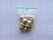 Rivets: Domed rivet gold Ø 10 mm, pin 7 mm (per 10) - pict. 2