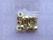 Rivets: Domed rivet gold Ø 12 mm, pin 9 mm (per 10) - pict. 2