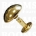 Rivets: Domed rivet gold Ø 15 mm, pin 9 mm (per 10) - pict. 1