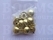 Rivets: Domed rivet gold Ø 15 mm, pin 9 mm (per 10) - pict. 2