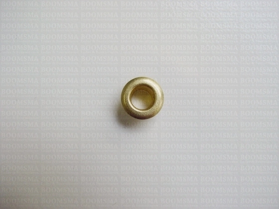 Eyelets: Eyelet 1351S (Split) gold 9,8 × 5 × 5.5 mm (widht × hole × hight) , 1351S (per 1000 (M/pk)) - pict. 2