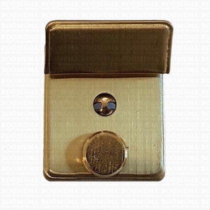 Wrist bag lock gold w 3,3 × h 3,7 cm (ea) - pict. 1