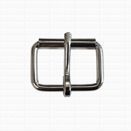 Roller buckle slim silver 30 mm, Ø 3,5 mm (ea) - pict. 1