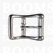 Roller buckle curved silver 20 mm brushed - pict. 1