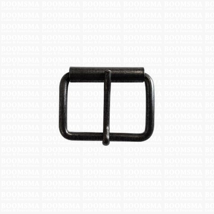 Roller buckle slim curved nearly black 35 mm - pict. 1