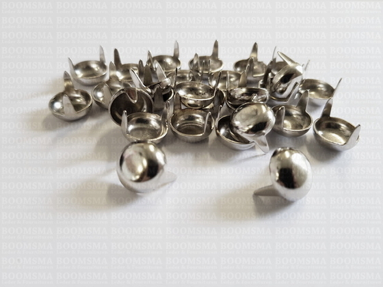 Round spots silver 12,5 mm (per 10) - pict. 2