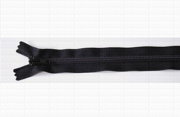 Zipper nylon spiral BLACK - pict. 2