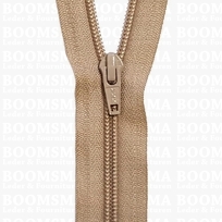 Zipper nylon spiral Beige 30 cm