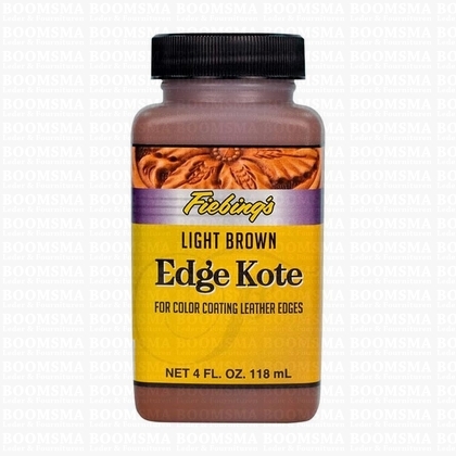 Fiebing Edge kote 118 ml lichtbruin Lichtbruin - afb. 1