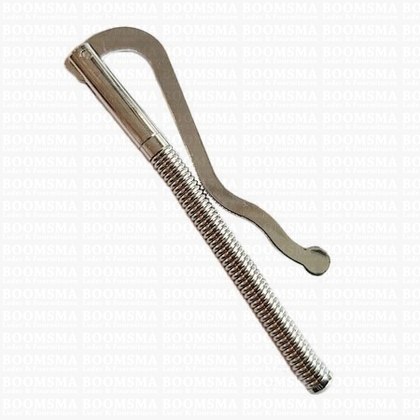 Geldclip zilver 7 cm per stuk - afb. 1