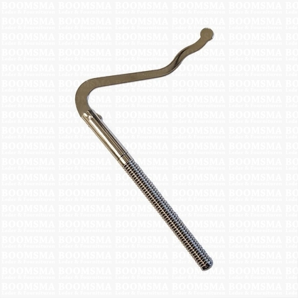 Geldclip zilver 7 cm per stuk - afb. 2