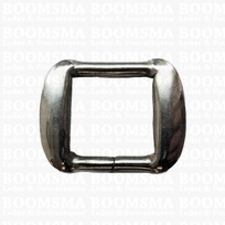 Handvatring 'plat' zilver 24 mm (ronde deel) per stuk